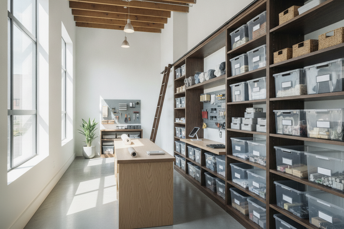 Inventory Room Organization Guide: Layout Planning, Vertical Storage, and Workflow Optimization
