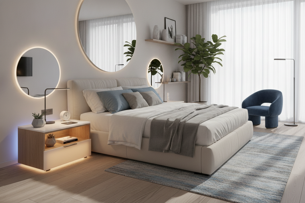 LED Nightstand Buyer Guide: Lighting Modes, Storage Layouts, and Bedroom Styling