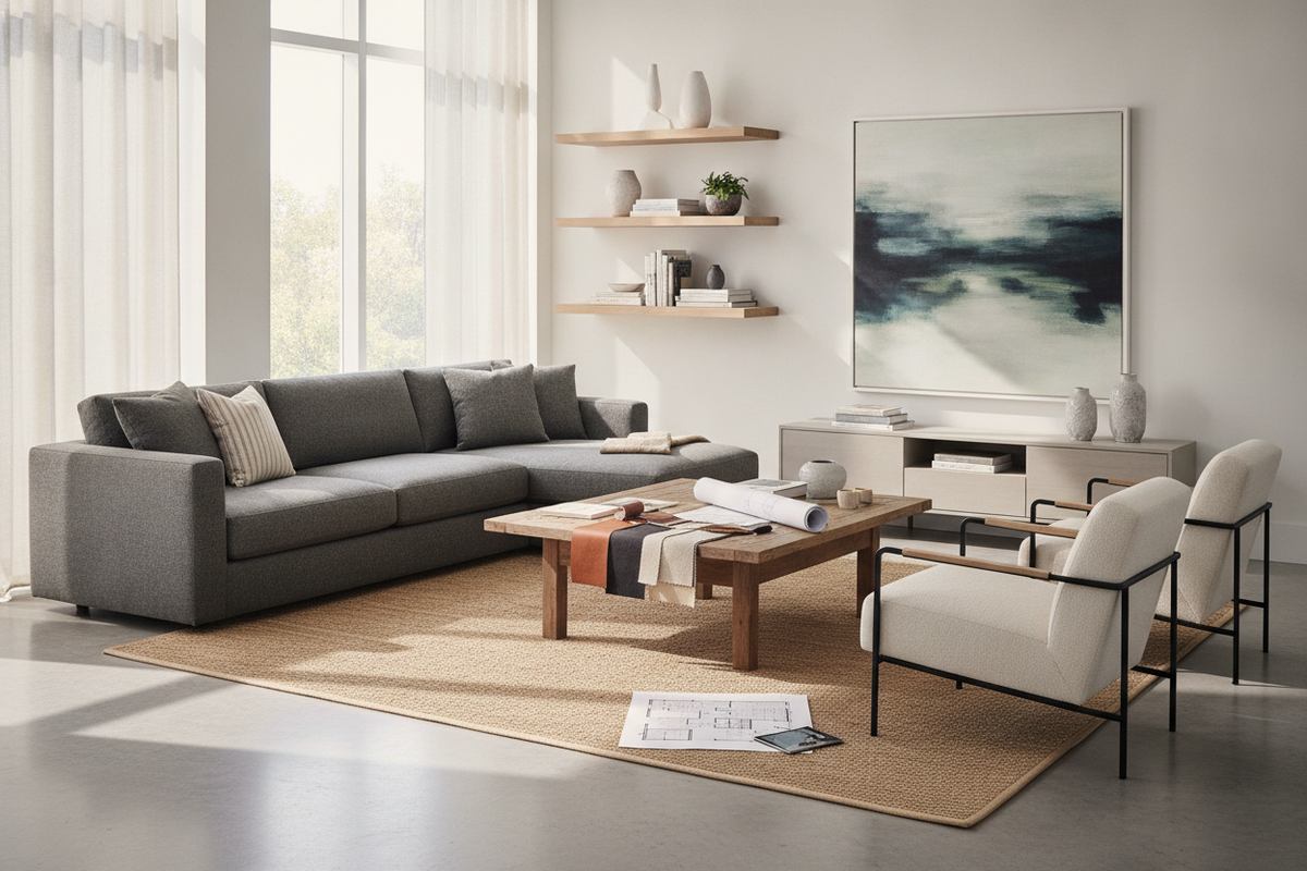 Wayfair Living Room Furniture Guide: Layout Planning, Set Selection, and Material Trade-Offs