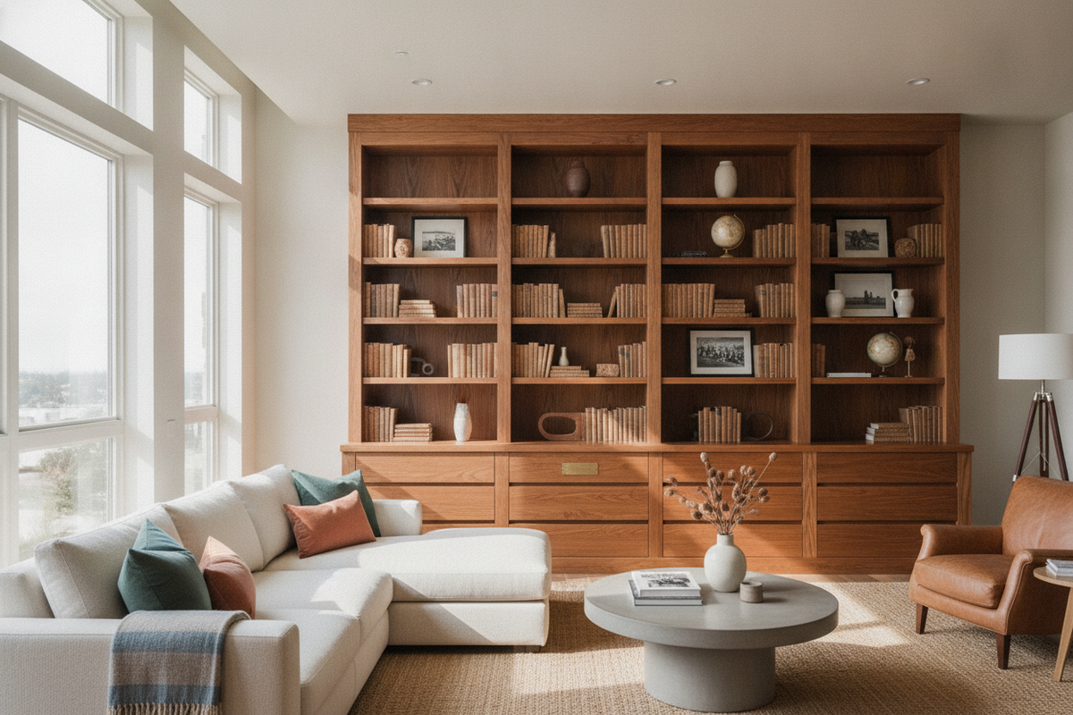 Made in America Bookcase Guide: Craftsmanship, Hardwood Quality, and Room Sizing
