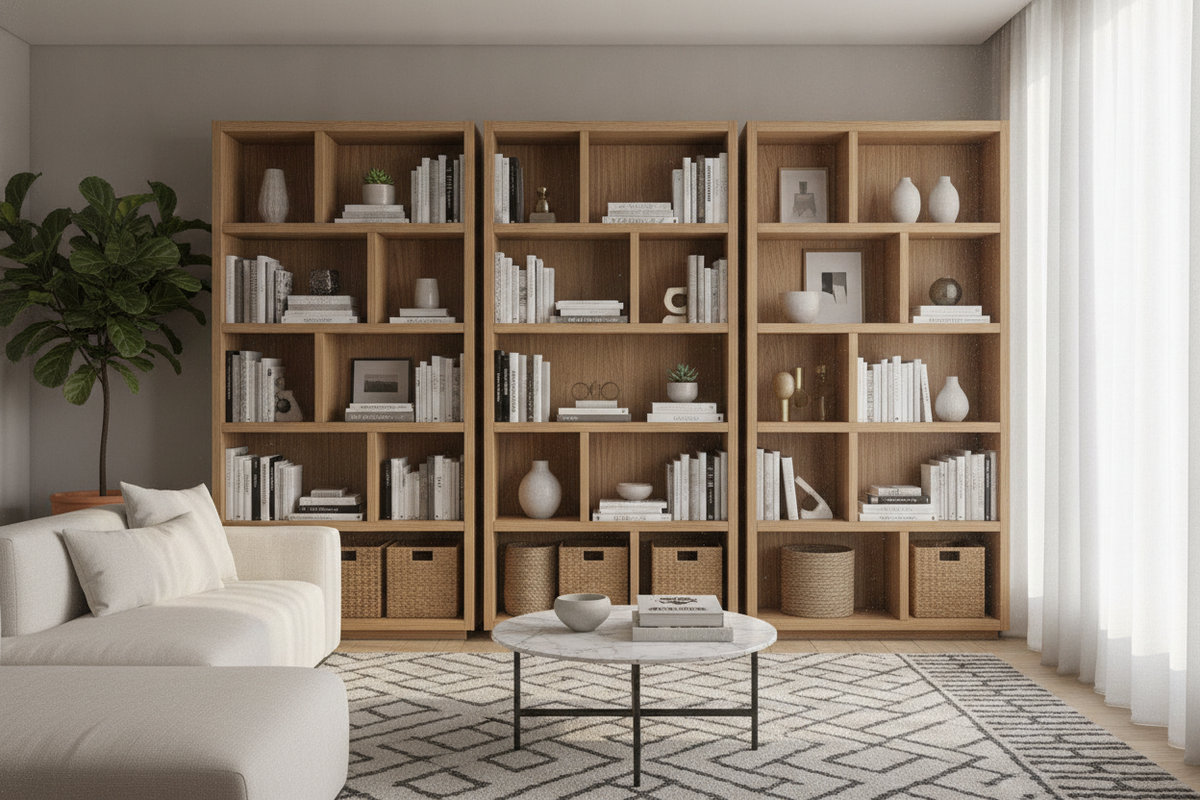Medium Bookcases Guide: Proportions, Storage Capacity, and Room Styling