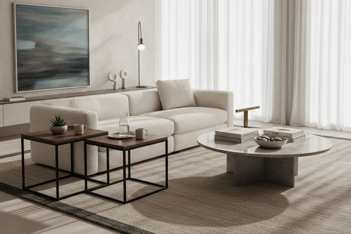 Side Coffee Table Guide: Modular Pairings, Sizing Proportions, and Smart Layouts