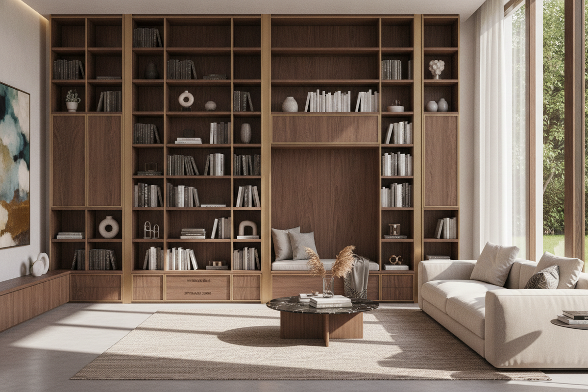 Contemporary Modern Bookcase Buying Guide: Profiles, Storage Zones, and Room Layouts
