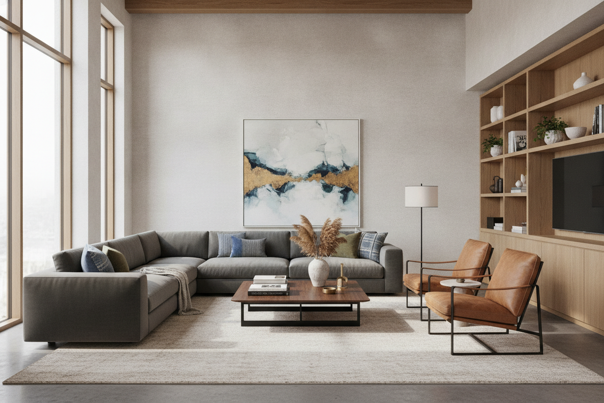 Navigating Modern Furniture on Wayfair: A Buyer Guide to Contemporary Sofas, Proportions, and Quality Checks