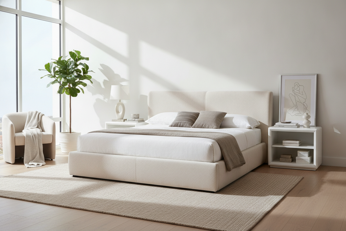 Contemporary White Nightstand Guide: Silhouettes, Finishes, Storage, and Bedroom Proportions