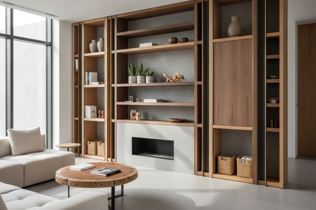 Modern Wood Shelf Guide: Timber Finishes, Structural Profiles, and Styling Strategies