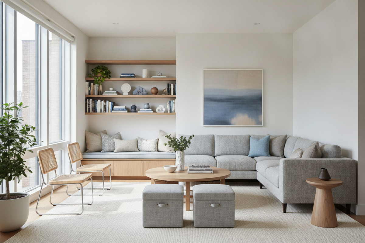 Small Space Seating Guide: Layout Strategies, Multi-Functional Perches, and Visual Flow
