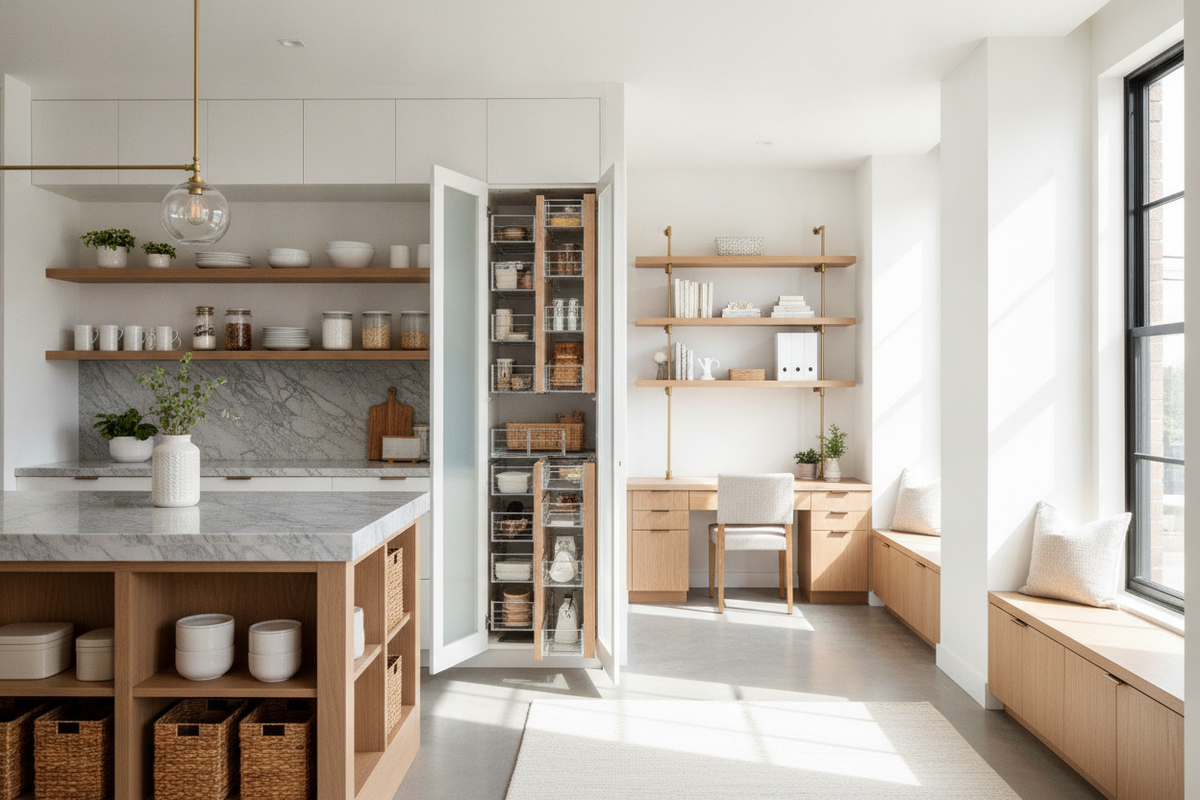 Home Goods Kitchen Storage Guide: Cabinets, Shelving, and Multi-Room Organization