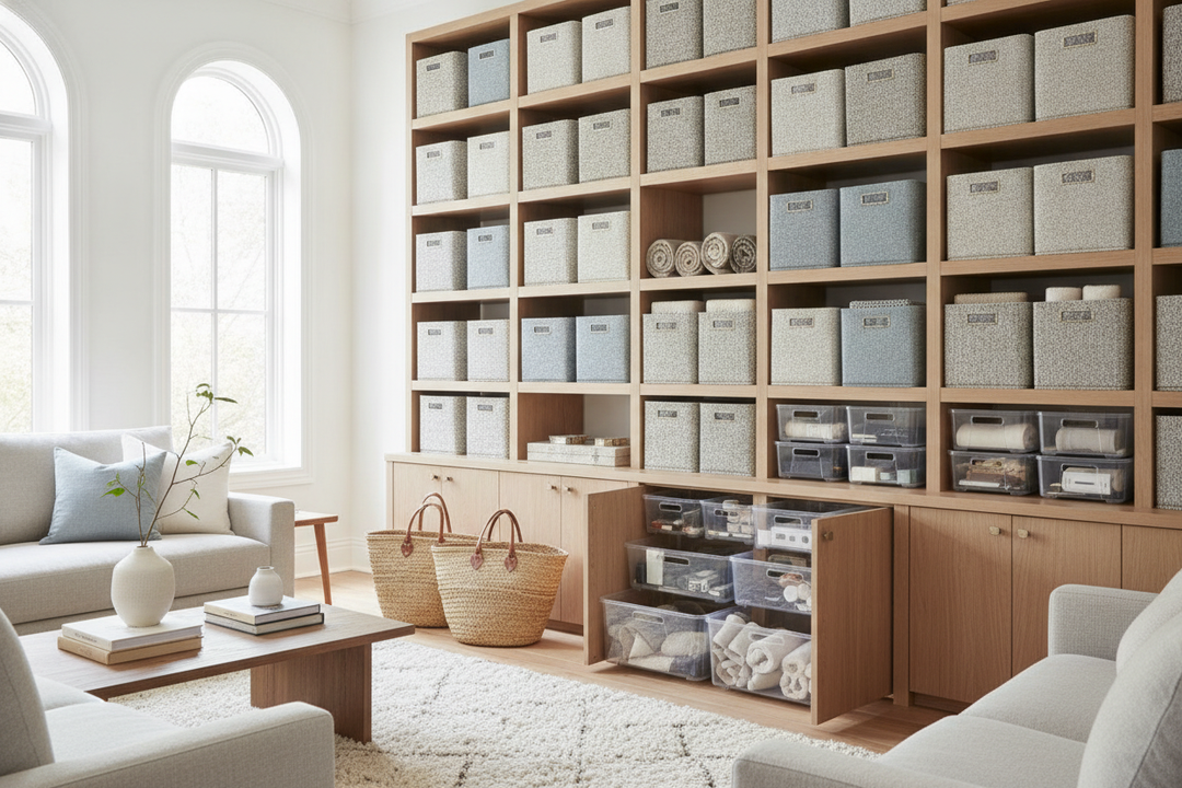 Organizing with Bins: Practical Strategies for Shelves, Cabinets, and Large Totes