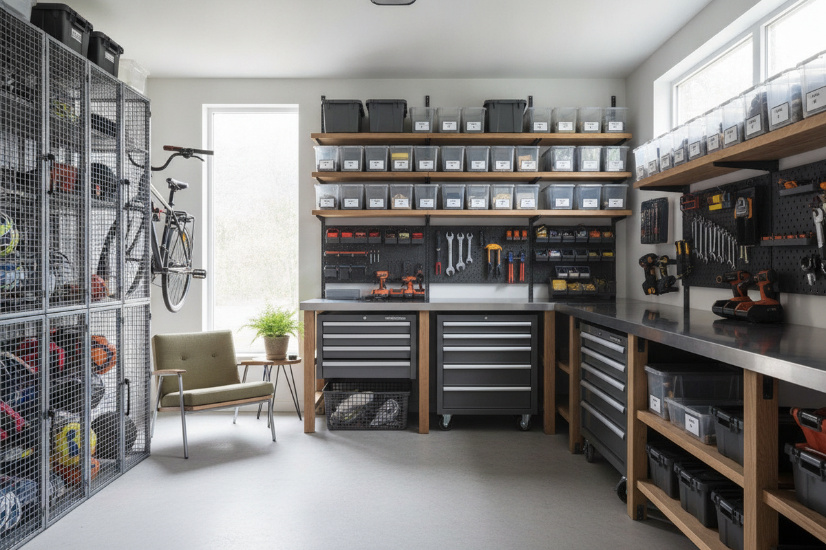 Organizing Tools in a Garage: A Practical Guide to Storage Furniture and Layouts