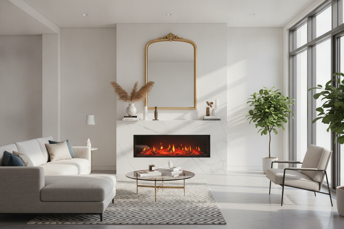 Electric Fireplace with Mantel: Hearth Architecture, Surround Styles, and Styling Guide