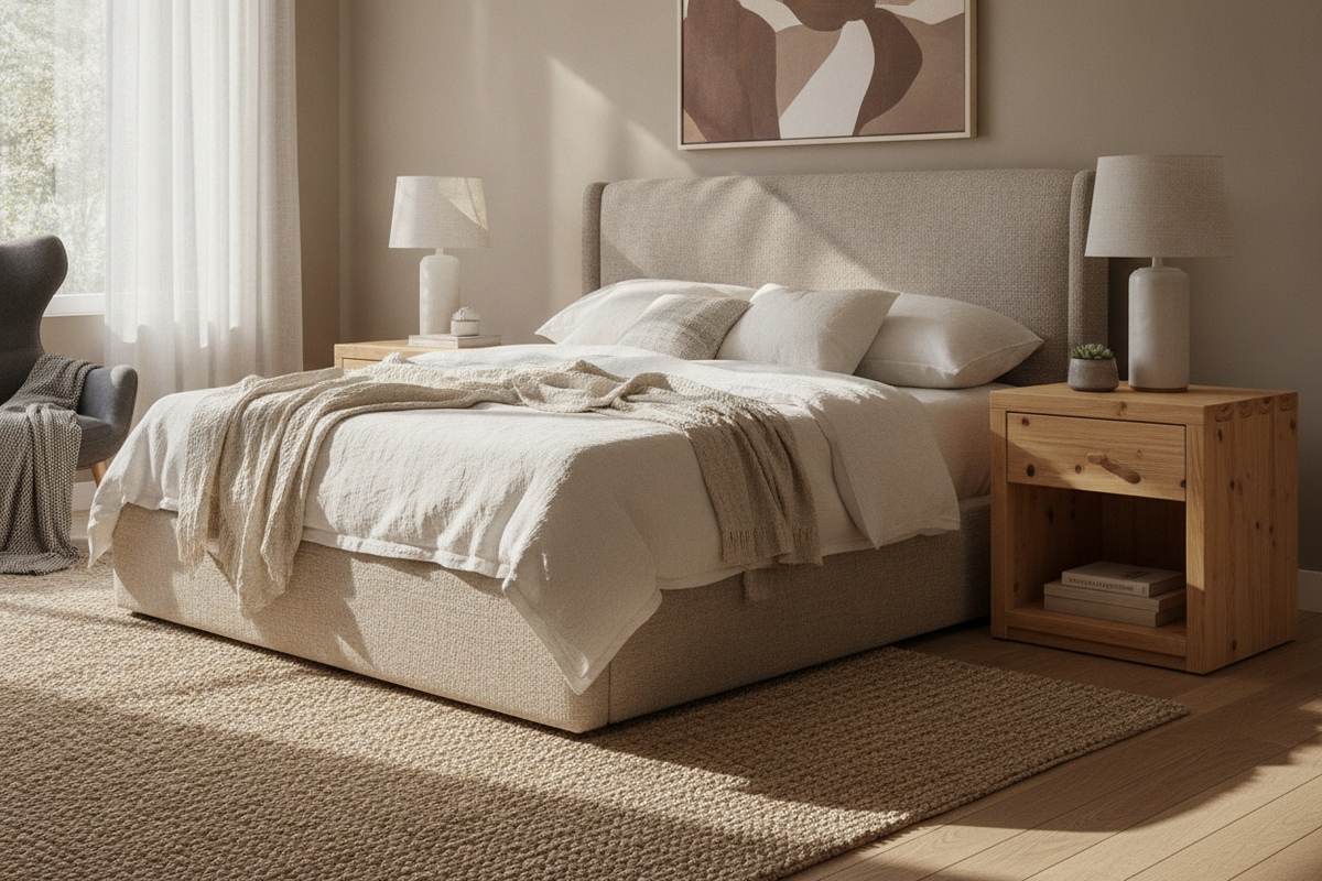 Thuma Nightstand Dupe: Affordable Wood Bedside Tables