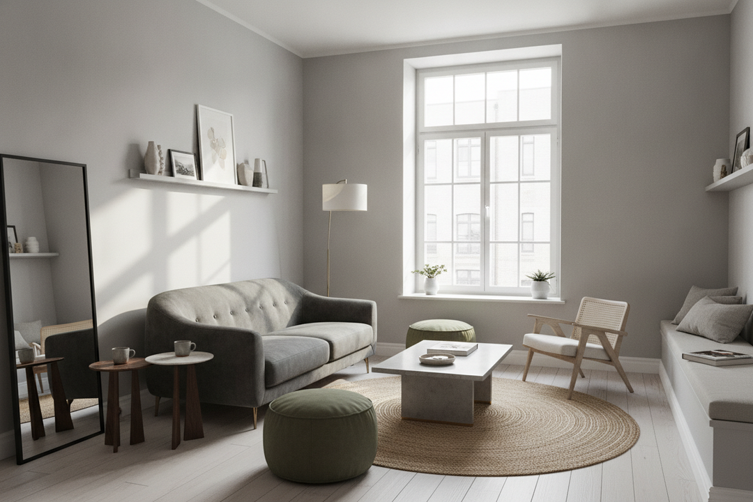 Seating in Small Spaces: How to Choose and Arrange