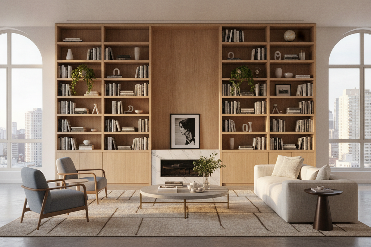 Best Place for Bookshelves in Any Room – HOMSEE