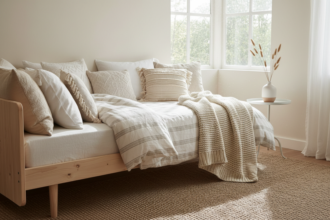 I Styled My Daybed for Under $50: The Ultimate Walmart Bedding Guide