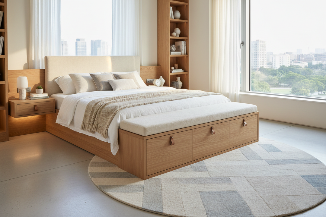 Maximize Space: The Bed With Storage Footboard Guide