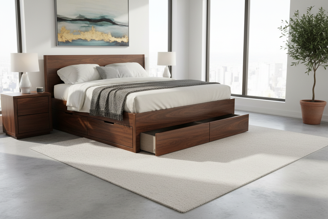 Dark Wood Bed With Storage: The Ultimate Style & Buying Guide
