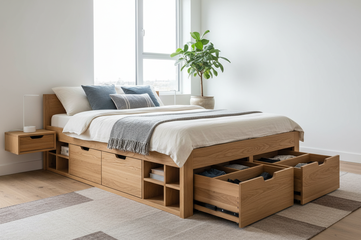Is a Bed Frame with Side Storage Worth the Investment?