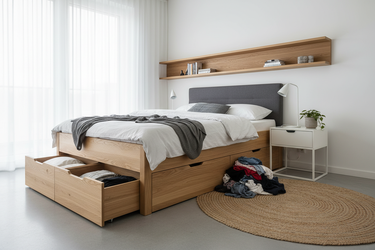 The Common Bed with Storage Space Mistake Most Homeowners Make