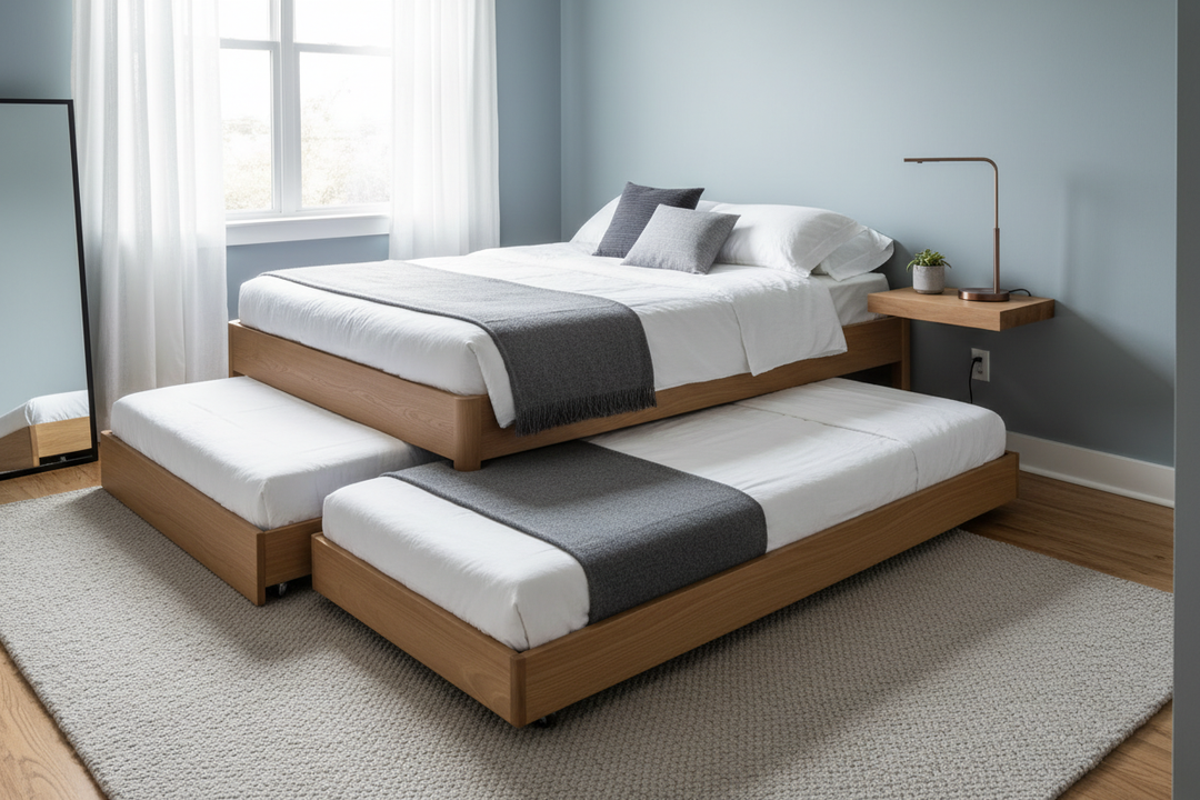 Maximize Flow: Styling a Bed Under Bed Frame in Small Spaces