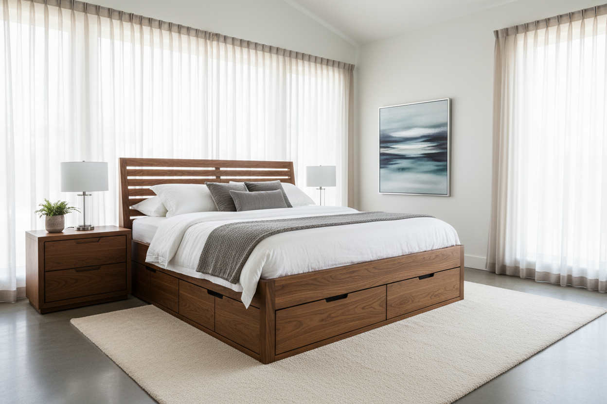 Is a Wood Bed With Storage Underneath Worth It? The Honest Truth
