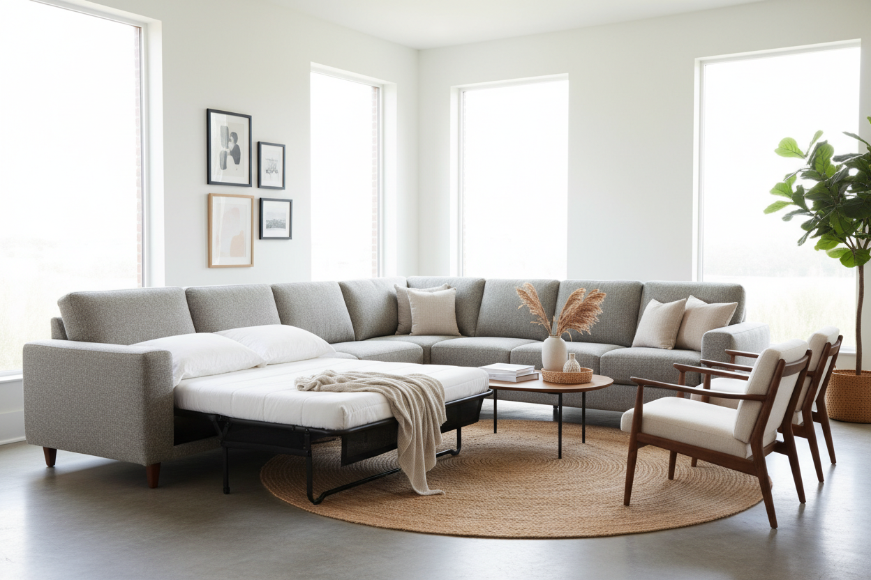 Mastering the Corner Couch Pull Out Bed: A Designer’s Guide