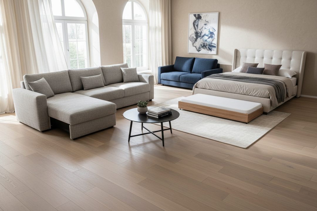 Mastering the Bed & Couch Layout for Flexible Luxury