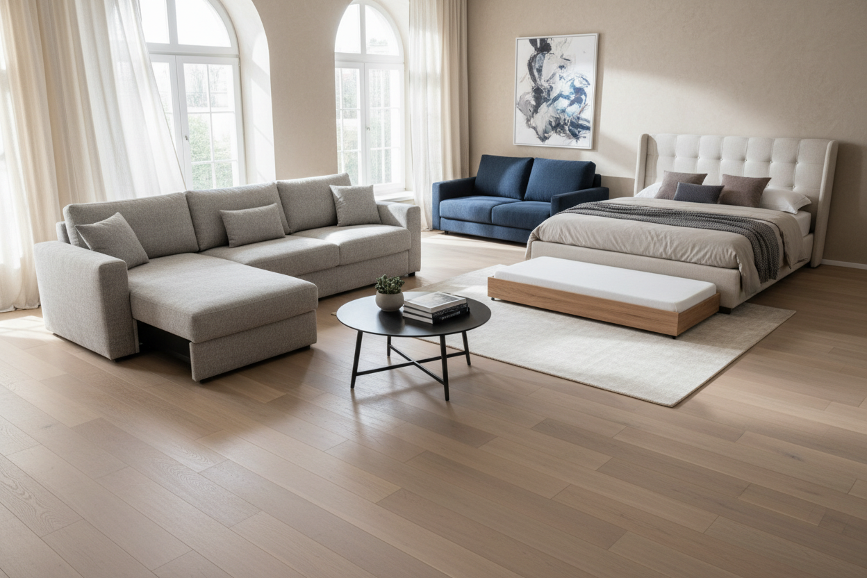 Mastering the Bed & Couch Layout for Flexible Luxury