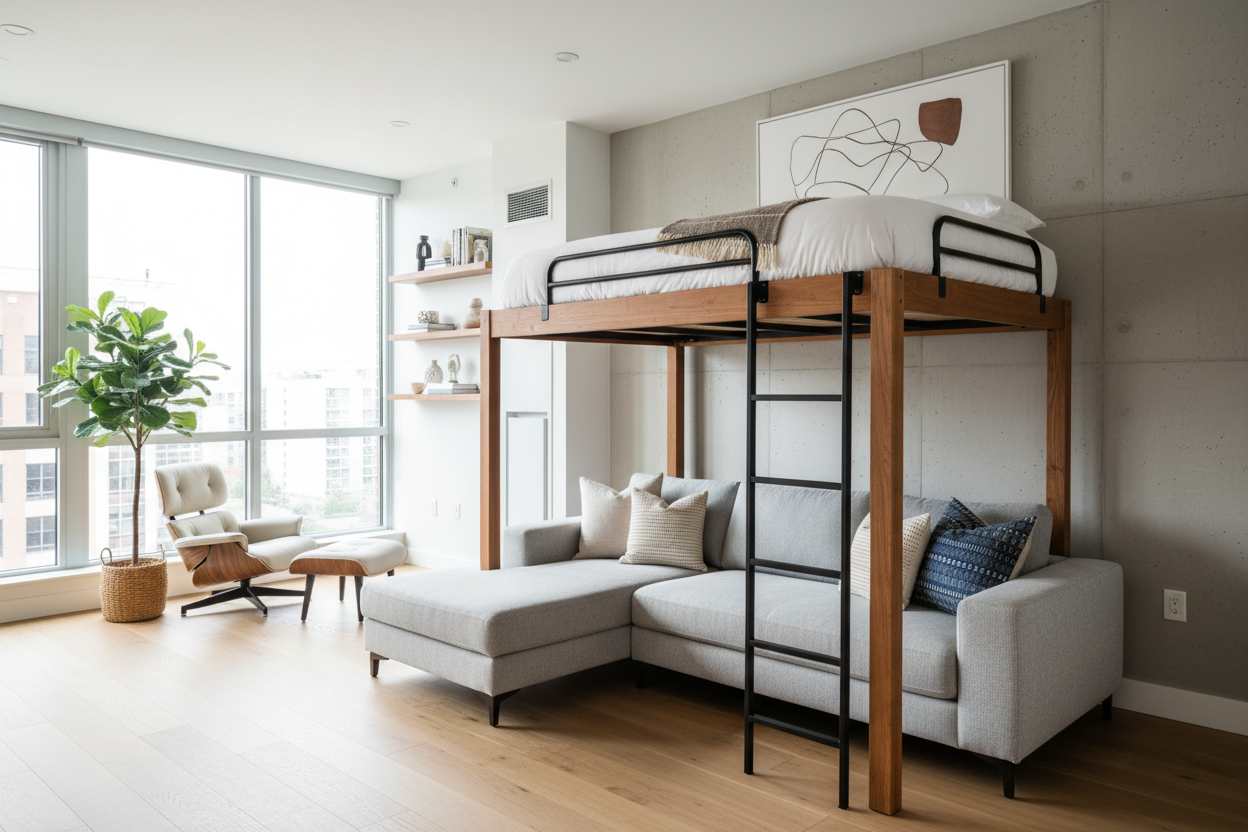 Maximizing Small Layouts: The Couch Loft Bed Design Guide