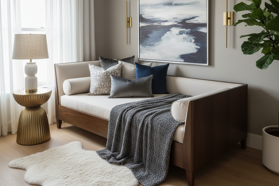 How to Style a Bed That Looks Like a Couch for a Luxury Look
