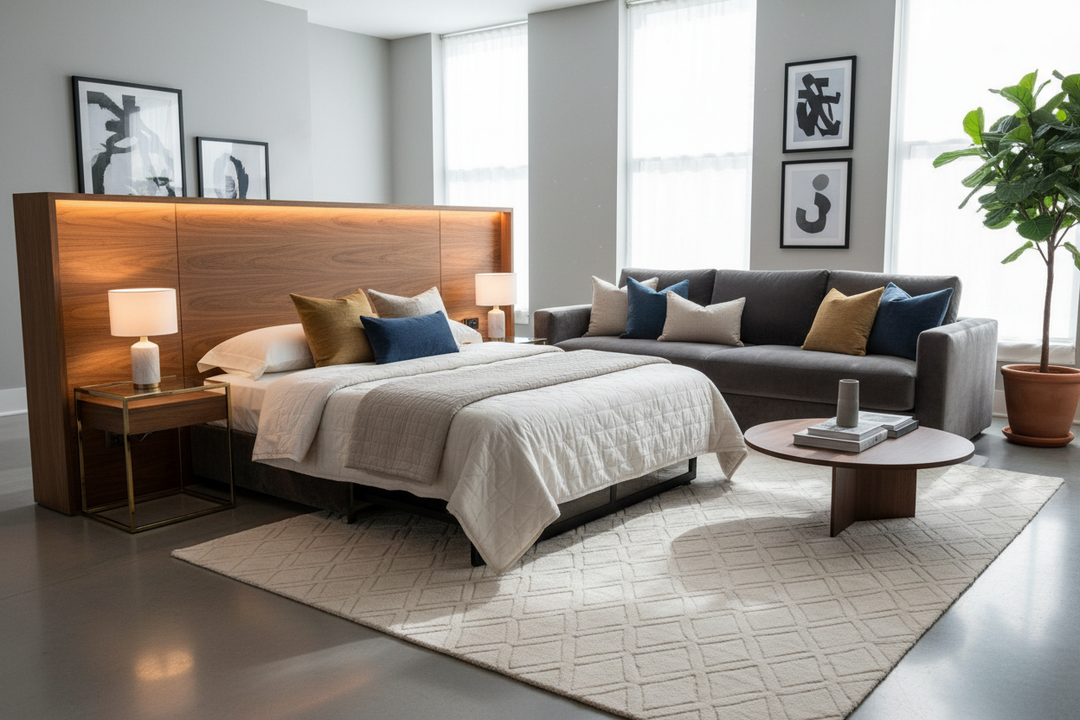 How to Style a Couch with Built in Bed for Luxury