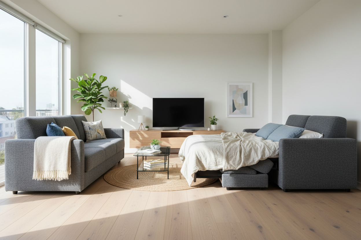 Mastering the 2-Piece Sofa Bed Set: A Designer’s Layout Guide