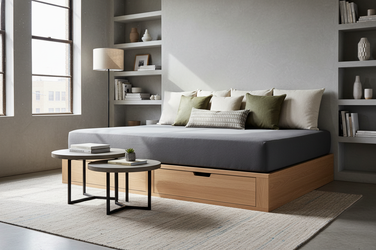 How to Turn King Bed into Couch for a Chic Lounge Vibe