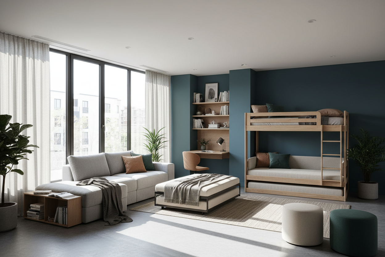 Beds With Couches: How to Style Dual-Purpose Furniture