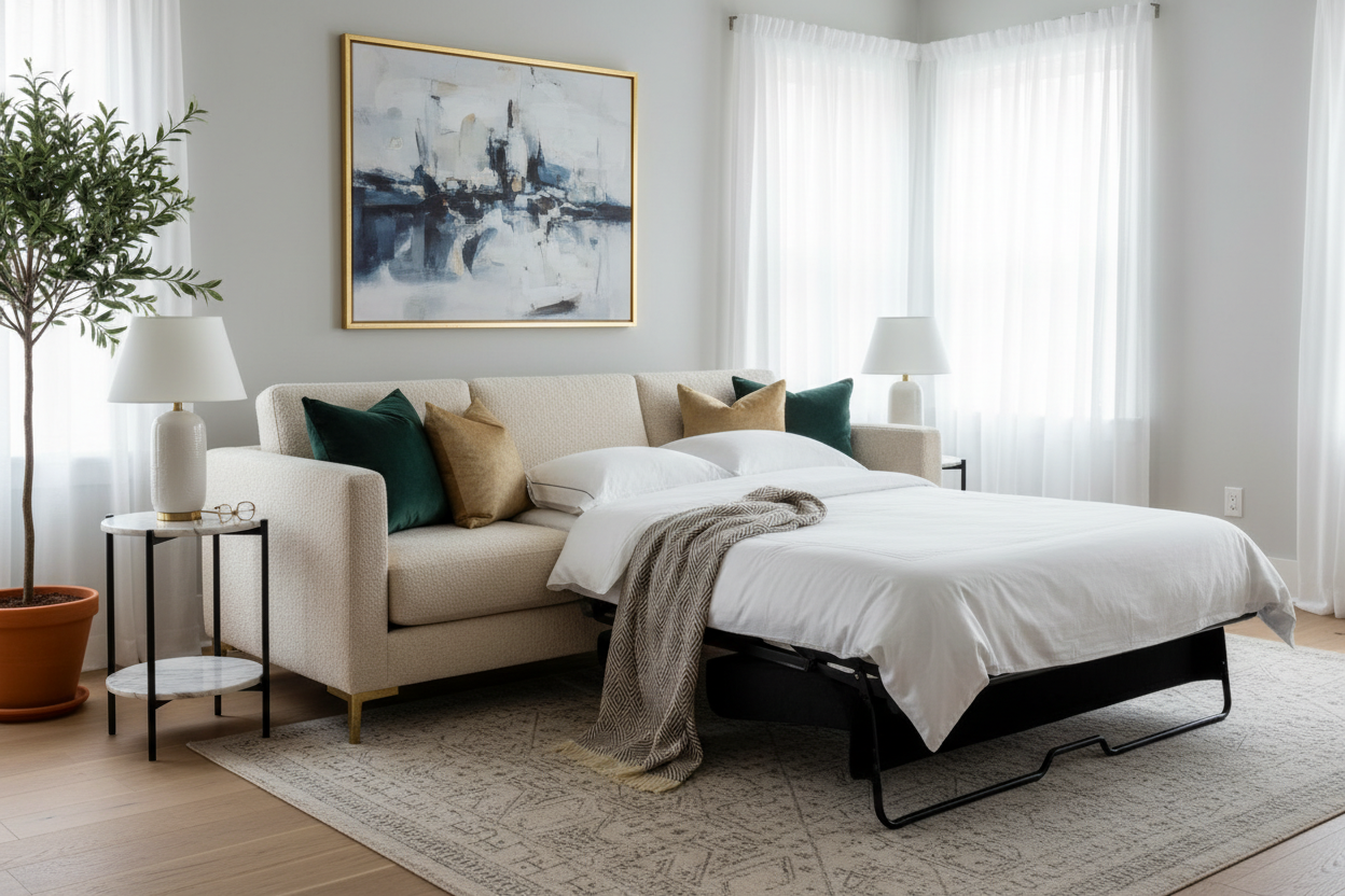 How to Style a Unique Sofa Bed for a Luxury Look