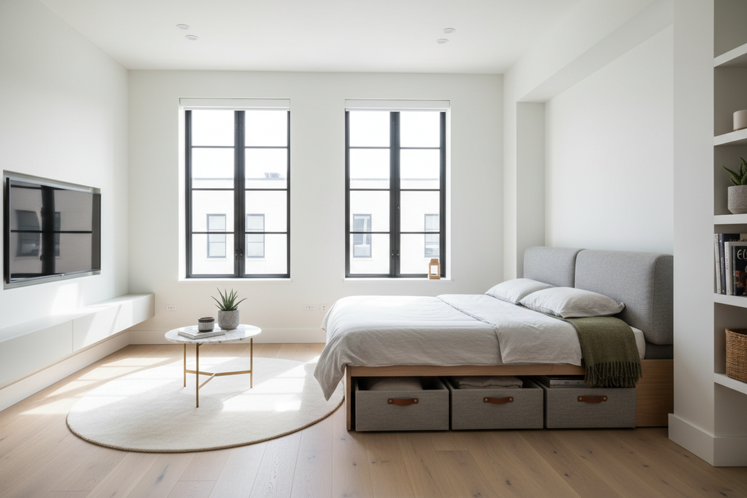 How to Fit a Studio Bed Couch into Small Spaces Perfectly