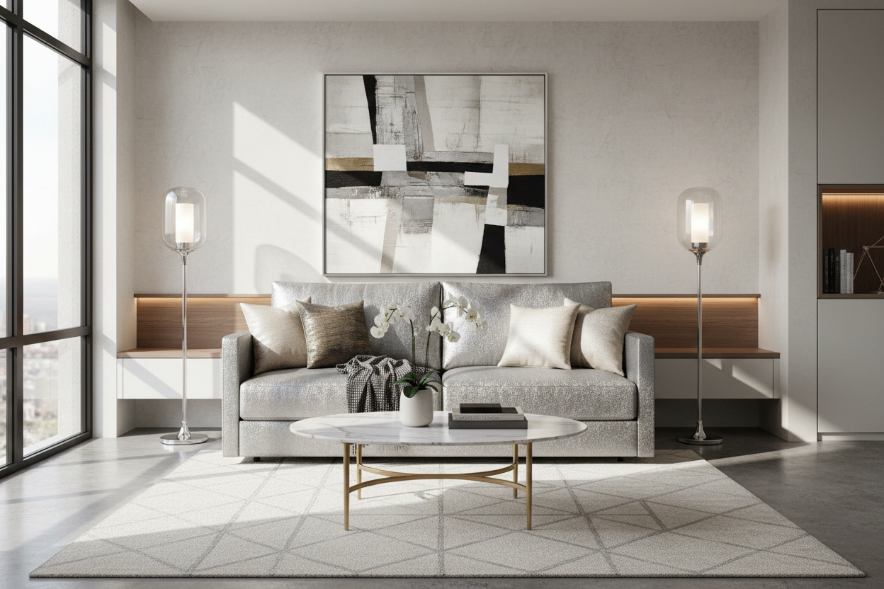 How to Style a Silver Sofa Bed for a Luxury Look