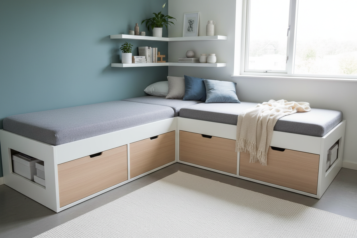 Design the Perfect L Shaped Bed IKEA Layout for Any Room