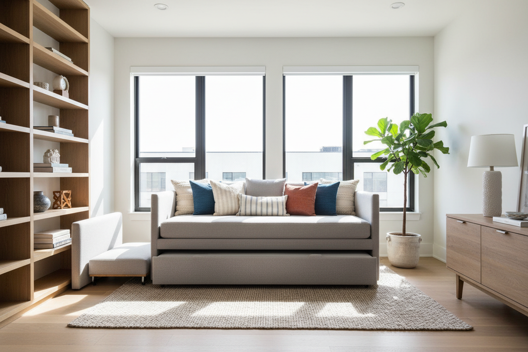 The Layout Mistake Ruining Your Daybed to Double Bed Setup