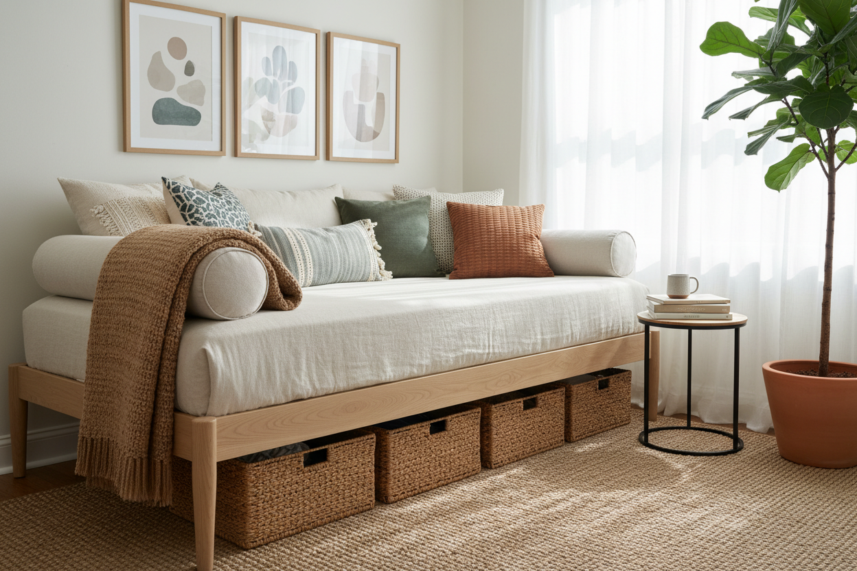 Turn a Bed Into a Daybed: The Designer’s Styling Guide