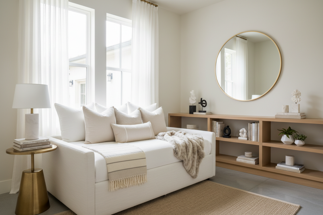How to Style White Daybeds for a High-End Look