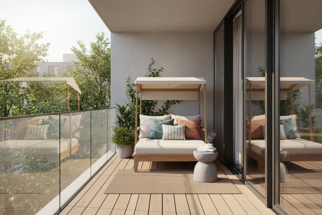 Elevate Your Balcony With The Perfect Small Outdoor Daybed