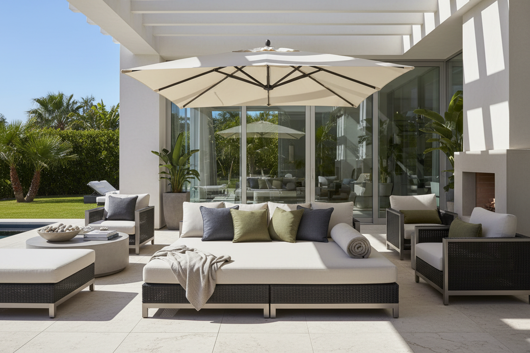 How to Style a Square Outdoor Daybed for a Luxury Look