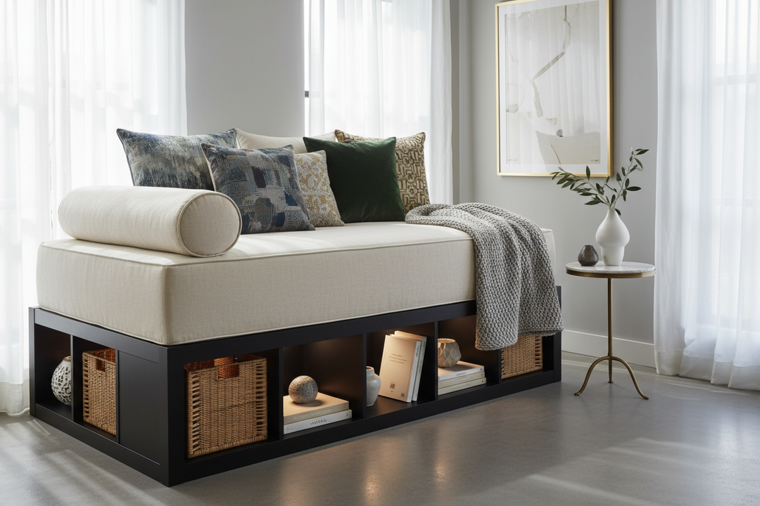 How to Style an IKEA Daybed Cover for a Custom Luxury Look
