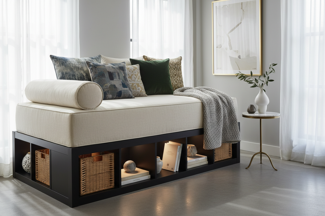 How to Style an IKEA Daybed Cover for a Custom Luxury Look