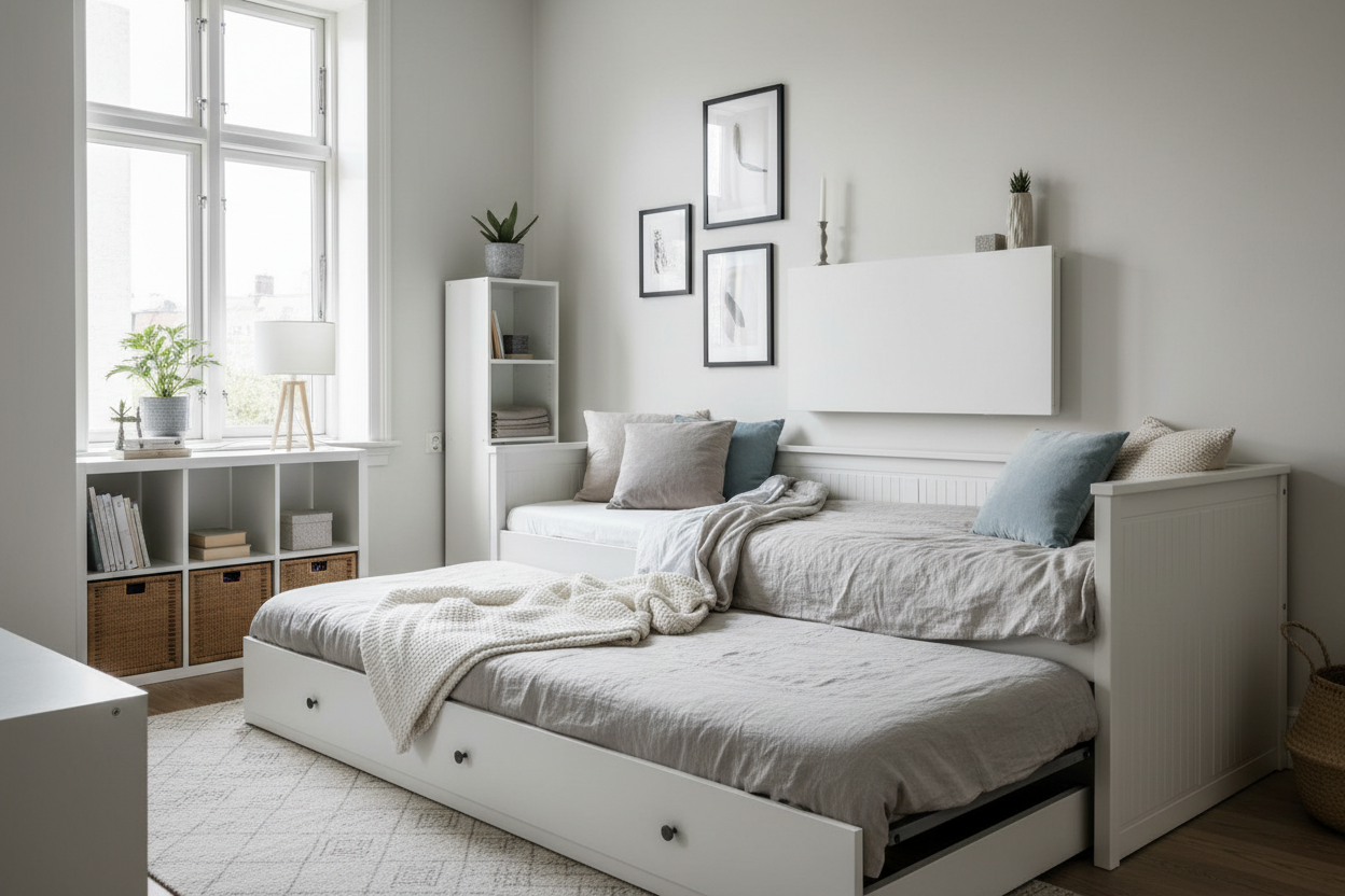 Mastering Small Spaces: The IKEA Pull Out Bed Guide