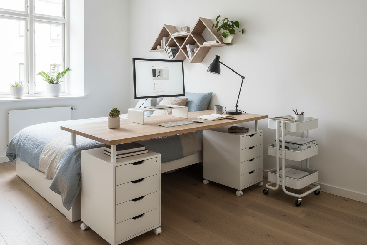 Elevate Your Bedroom: The IKEA Overbed Table Styling Guide