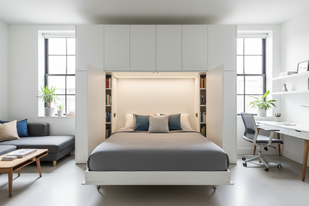 Elevate Your Studio: The Smart Way to Style a Cupboard Bed Ikea