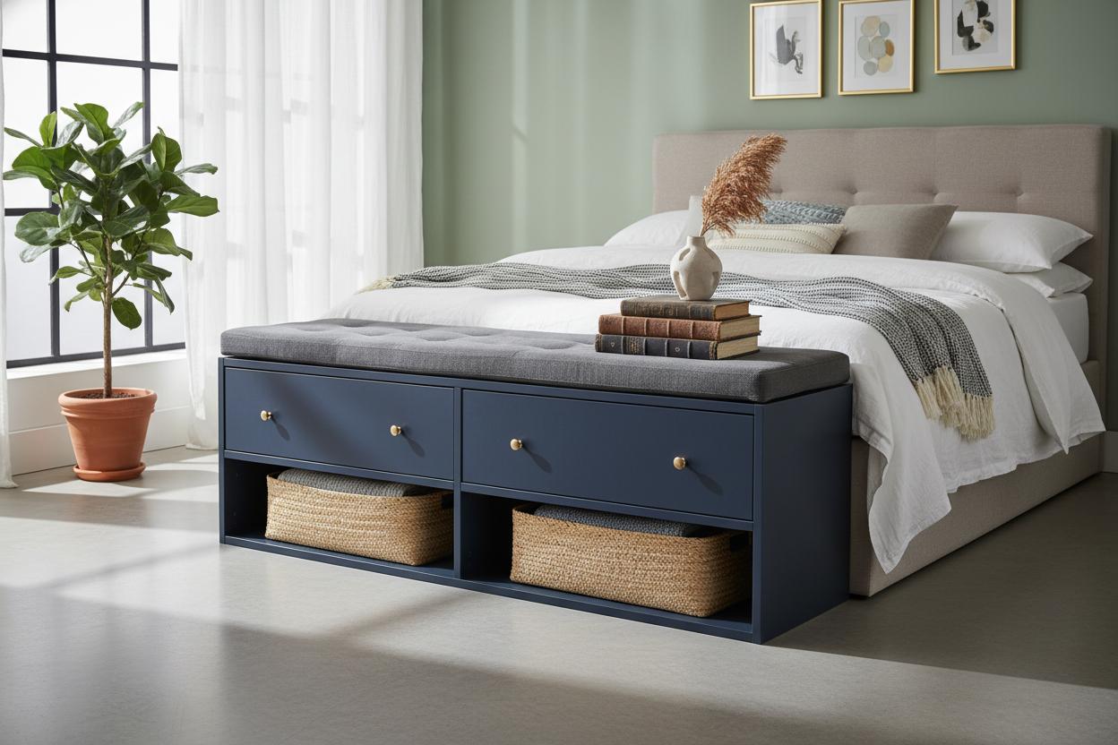Styling an IKEA Bed Chest for a High-End Custom Look