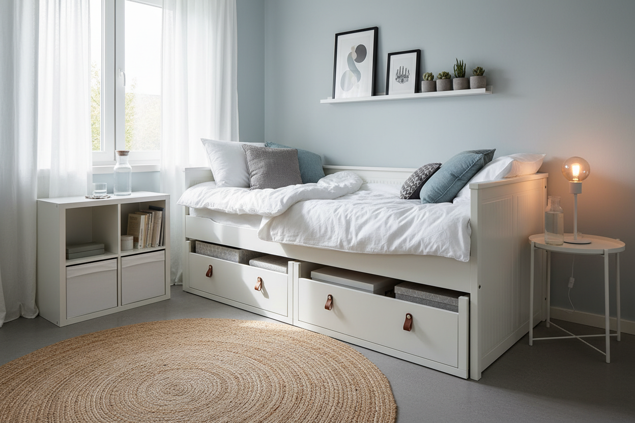 Mastering the Sleepover Bed Ikea Layout for Compact Guest Rooms